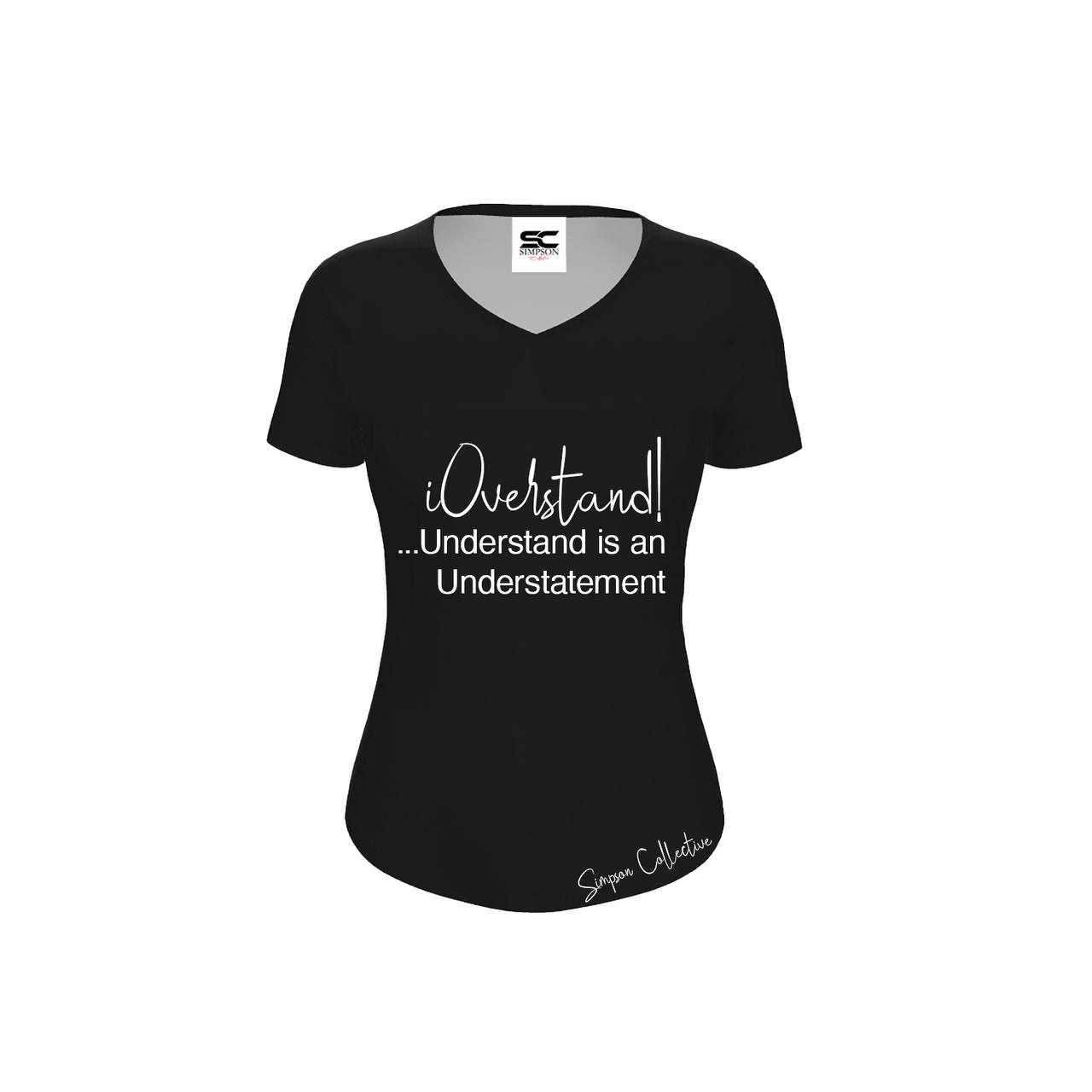 i OVERSTAND Black T-shirt - Womens